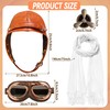 Horolam Pilot Hat Goggles Set, Pilot Costume Se Pilot Costume