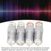 4pcs RCA Plug Silver Plated HIFI Solder RCA Connector Accommodates