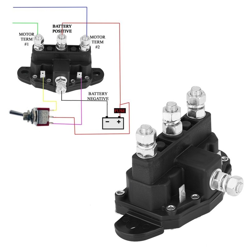 214-1211A11 Motor Relay Winch Reversing Solenoid Switch 214-1211A11-06 214-1211A51 214-1211