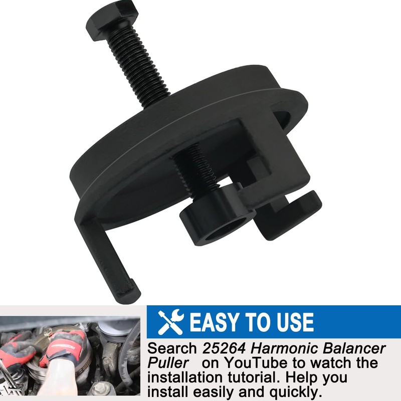 25264 Harmonic Balancer Puller for GM, LS Crank Pulley Puller