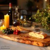 Küchenmaster Olive Wood Chopping Board in Natural Cut (38-40 cm)