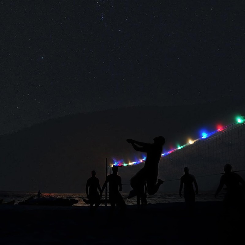 Aoneky Glow in The Dark LED Light Up 32ft Portable