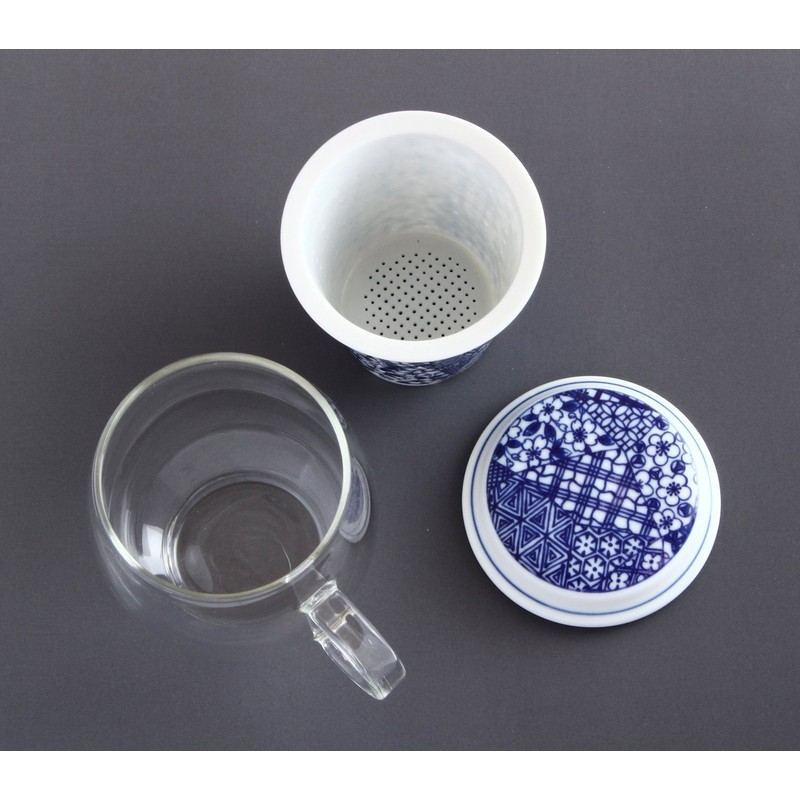 東洋セラミックス 有田焼 セランドグラス おしゃれマグ 五条 IW-002