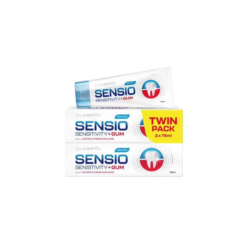 Truesmile Sensio Fresh Mint Toothpaste, Sensitivity & Gum Care, Soothes