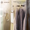 Almooni Natural Egyptian Loofah Back Scrubbers for Use in Shower,