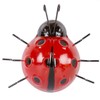 Set of 2 Metal Bee and Ladybird Garden Wall Ornaments