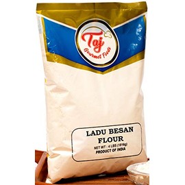 TAJ Ladoo Besan Flour | 4-Pounds | Ladu Besan Flour, Coarse