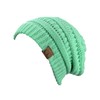 NYFASHION101 Trendy Warm Chunky Soft Stretch Cable Knit Slouchy Beanie