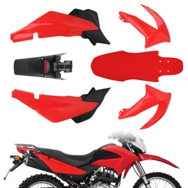 BAOUFF Plastics Kit for XR150L,Fender Body Kit Fairings Side Frame for XR150L