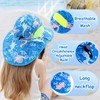 RAOEXI Baby Girl Sun Protection Hat with Neck Flap Toddler