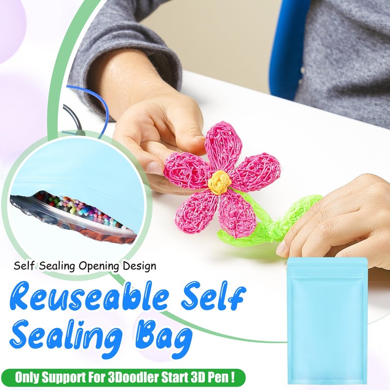 Honoson 120 Pcs Pcl 3D Pen Refills Compatible with The