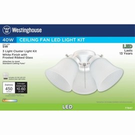 Led 3 Light Kit White