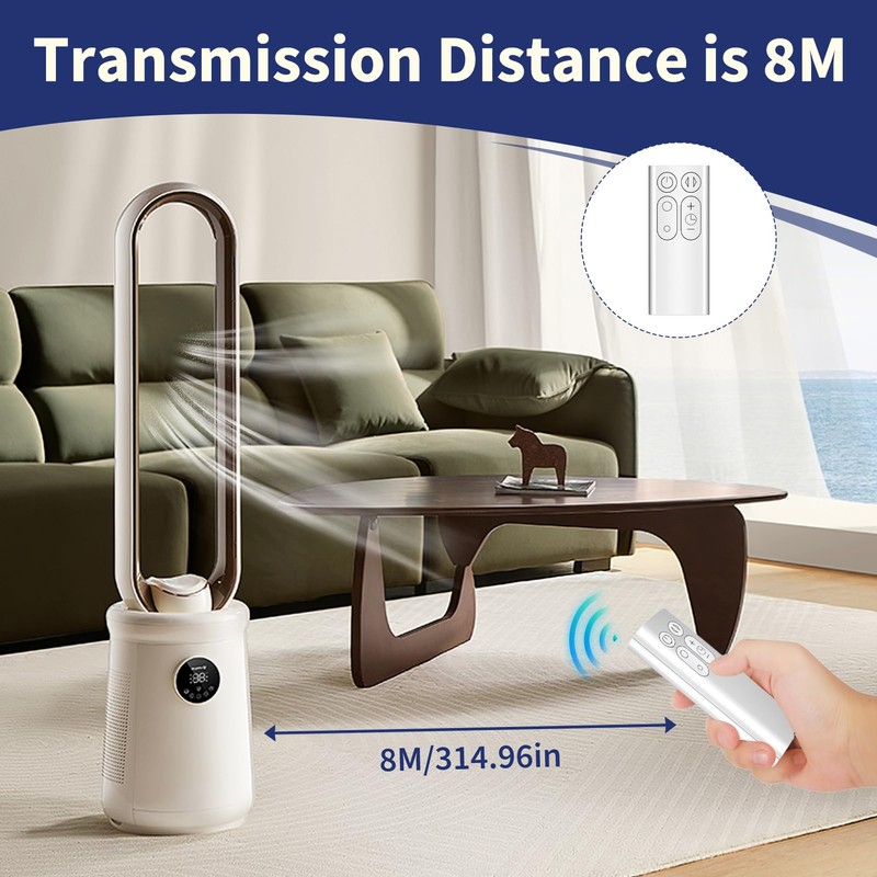 Replacement Remote Compatible with Dyson Fan AM06 AM07 AM08 965824-01
