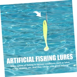 Sosoport 3sets Fishing Lure Kit Crappie Walleye Baits Multi-Color Artificial Fishing Lures for Lightweight and Easy to Use