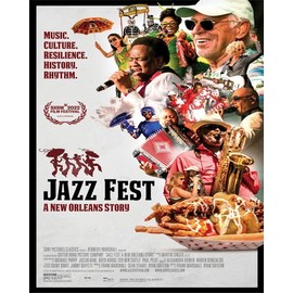 Jazz Fest A New Orleans Story Poster 30 x 40 cm
