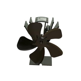 Comfort Glow 5 Blade Thermoelectric Fan for Wood Stoves, Silent, No Power Needed - CGTF
