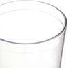 Carlisle 52248107 Stackable ShatterResistant Plastic Tumbler, 24 oz., Clear (Pack
