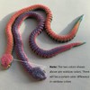 FOLANDO 3D Printed Snake in Egg, Rainbow 3D Snake Eggs
