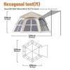 Reactive Outdoor 2-4 Person Camping Tent Waterproof 60 Seconds Easy