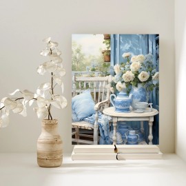 Twisted R Design 11x14 Al Fresco Tea Canvas Print Wall Art