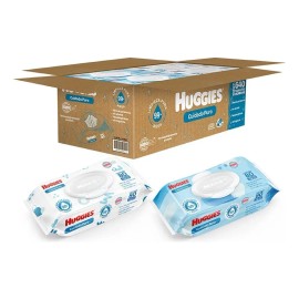 Toallas Húmedas Para Bebé Huggies Cuidado 8x80