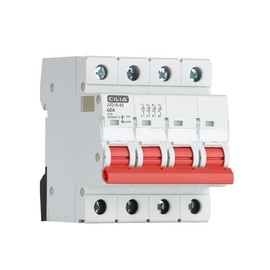CILIA Isolator Switch 25A/40A/63A 4P 415V AC Mounting on DIN Rail Requires 4 Modules JVD16-63-4P (JVD16-63-4P-40A)