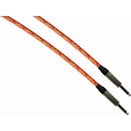 FIRE Designer Series Guitar Cables 10 ft. STRAIGHT to RIGHT ANGLE