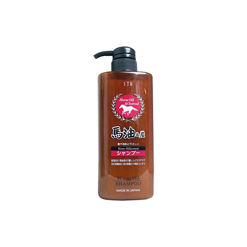 Horse Oil & Charcoal Shampoo 20.3 fl oz (600 ml)