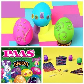 PAAS Neon Easter Egg Decorating Kit