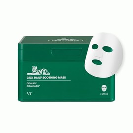Cica Daily Soothing Mask by Vt Cosmetics for Women - 30 Pc Mask