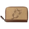 WACHIFIELD Dayan Genuine Leather Nyan Kew Card Case, Braun
