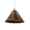 Modern Industrial Metal Ceiling Light Shad Easy Fit Pendant Lamp