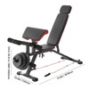 Happybuy Adjustable Weight Bench, Up to 800lbs Capacity for Comprehensive