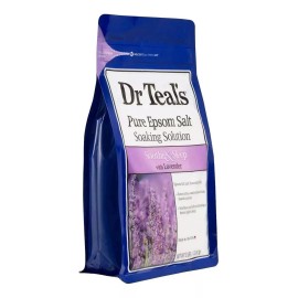 Dr Teals Epsom Sal Bath Combo Pack (6 Libras En Total), Calm
