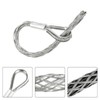 sourcing map 9-12mm OD Cable Pulling Socks Grip 0.37m Single