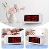 Alarm Clock, Digital Clock, Auto Night-Mode, 3-Level Led Brightness, Battery