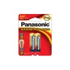 Panasonic AA Alkaline Plus Battery Retail Pack - 2 Pack