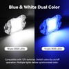 Dual‑Color White & Blue 12V IP68 LED Deck Courtesy Boat