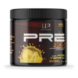 Ultra Pure Supps Preentreno 300g Aminoácidos Cla Carnitina Sabor Piña                                                                                 