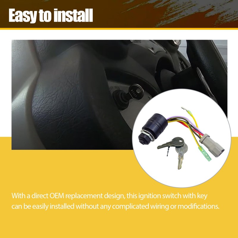 129572 Ignition Switch with Key Fit for Tracker Boats 3