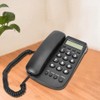 Bewinner Corded Telephone, Landline Phone with Answering Machine, Desktop Wall