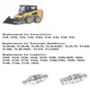 kimllier 7246802 7246799 1/2 Hydraulic Male & Female Flat Face