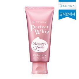 Senka Perfect Whip Collagen Wash Cleansing Foam 120g / 센카 퍼펙트휩 콜라겐 워시 클렌징폼 120g