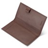 HISCOW Supple Leather Checkbook Cover with Free Divider - Italian