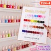 Double Rhythm 28Pcs 0.5Oz Gel Nail Polish Set Same Color