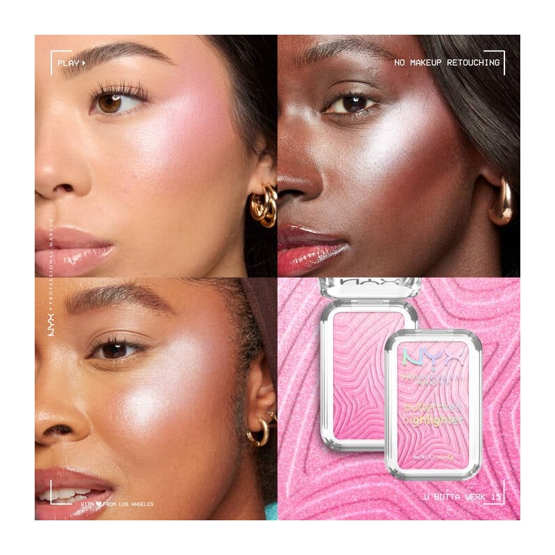 NYX Professional Makeup Buttermelt Highlighter U Butta Werk