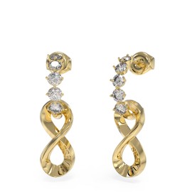Guess Jewellery earrings JUBE03271JWYGT-U brand, one size, non-precious metal, no gemstone, Non-Precious Metal, No Gemstone