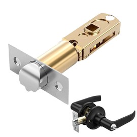 Tubular Latch, Tubular Mortice Latch Internal Door Lock Adjustable Latch Door Handle Latch Size 60/70mm for Lever Door Handles Internal Door Handles