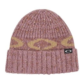 Oakley Women's Ellipse Ribbed Beanie, Arctic White, One Size