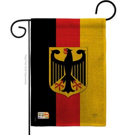 Nationality Germany Garden Flag Regional Nation International World Country Particular Area Small Decorative Gift Yard House Banner Double-Sided Made in USA 13 X 18.5